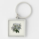 White Lilies Key Chains