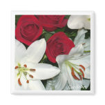 rose, red rose, lily, lilies, white, save the