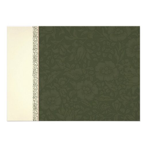 white lily beautiful bridal shower invitations
