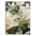 White Lily Easter Art notebooks