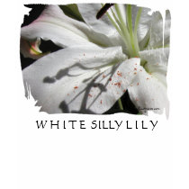 White Lily Flower Tank Top Tee t-shirts
