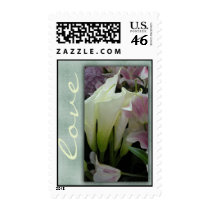 White lily love postage by perfectpostage White lily love postage
