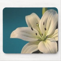 White Lily mousepads