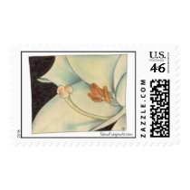 white lily postage by tlkativ white lily postage
