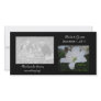 White Lily Thank You Photo Cards