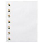 White Lily With Red Stripes Personalized Flyer