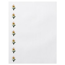 White Lily With Red Stripes Personalized Flyer