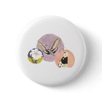 White-lined Sphinx and Petunia buttons