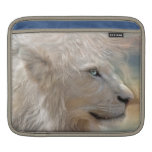 White Lion - Nature's King iPad Sleeve