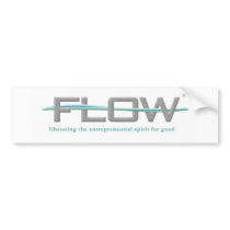 White Logo Bumper Sticker bumper stickers by flowadmin White Logo Bumper Sticker bumper stickers