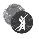White Logo Round Button