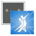 White Logo Square Button