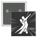 White Logo Square Button