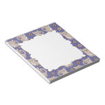 White Longhaired Chihuahua Pattern Memo Note Pads