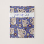White Longhaired Chihuahua Pattern Puzzle
