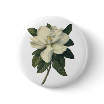 White Magnolia Blossom Pin