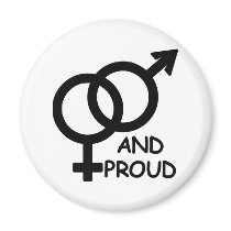 White Male Female Proud magnets by WhiteTiger_LLC White Male Female Proud magnets