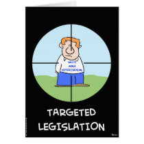 white male heterosexual targeted legislation cards