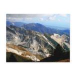 White Marble Quarries, Carrara - Italy Postcard