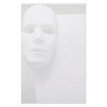 White mask stationery paper