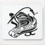White Mc Ride Hard Die Free Mouse Pad