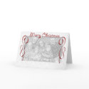 White Merry Christmas cards by HeartsinFocus White Merry Christmas cards