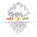 WHITE MESSENJAH stickers