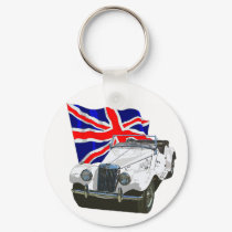 White MG TF keychains by RichardBrowne White MG TF keychains
