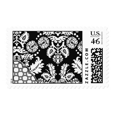 White Micah-BRO01 Postage Stamps
