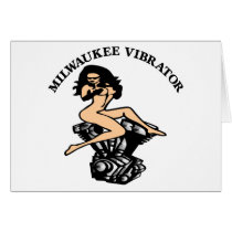 White Milwaukee Vibrator cards by WhiteTiger_LLC White Milwaukee Vibrator cards