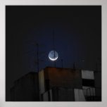 White moon posters