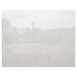 White Morocco, Roman ruin flowers Letterhead