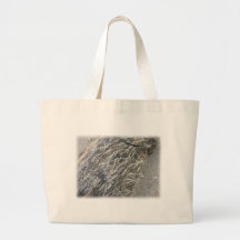 White Moss on Driftwood Bags