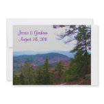 white mountain wedding invitations