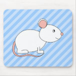 White Mouse. Mouse Pad