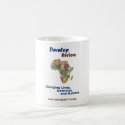 White Mug with Handle by developafrica White Mug with Handle