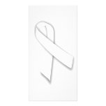 White National Day of Remembrance Ribbon Picture Card