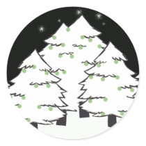 White Night Sticker