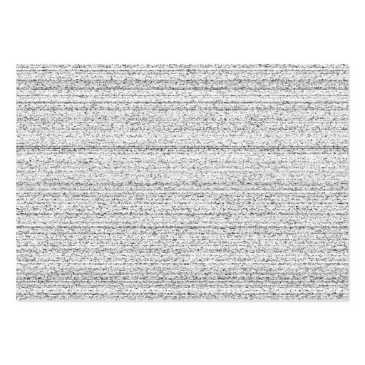 White Noise. Black and White Snowy Grain. Business Cards