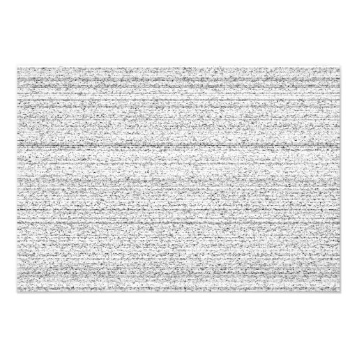 White Noise. Black and White Snowy Grain. Announcements
