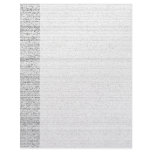 White Noise. Black and White Snowy Grain. Letterhead Design