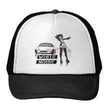 White Noise MX5 Miata Trucker Hat