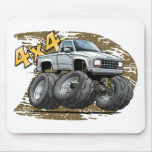 White Old Ranger Mousepads