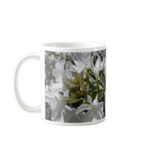 White Oleanders Blooming mugs