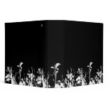 White on Black Binder