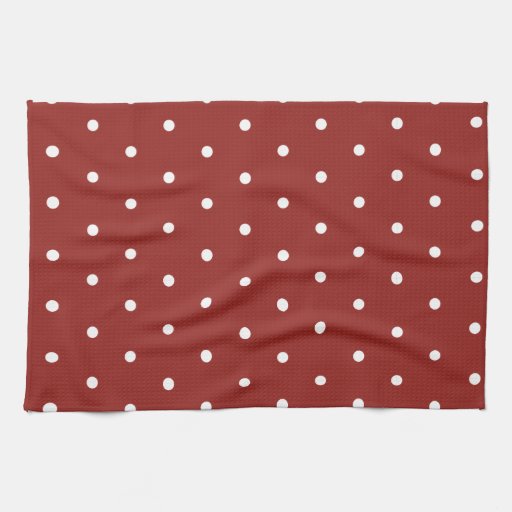 Polka Dot Kitchen Towels Polka Dot Hand Towels Zazzle