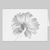 White on White Greeting Card cards