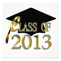 White Or Any Color Graduation Party Invitations invitations