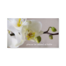 White Orchid • Place Card business cards