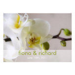 White Orchid • Wedding Invitation
